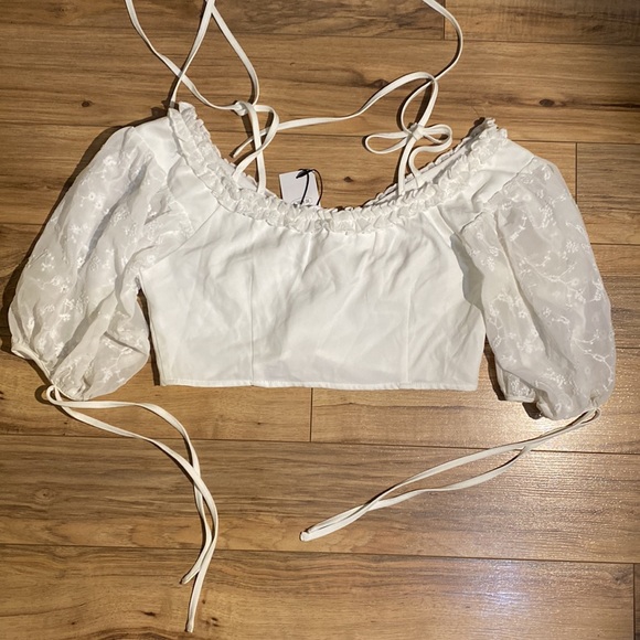 Cider clothing Love Story Off Shoulder Blouse - Picture 2 of 5